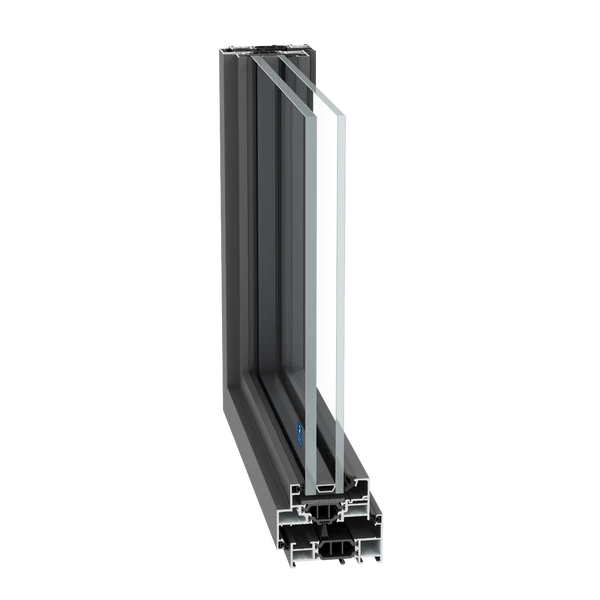 Official profile cutaway — Reynaers SlimLine 68 — Ferro